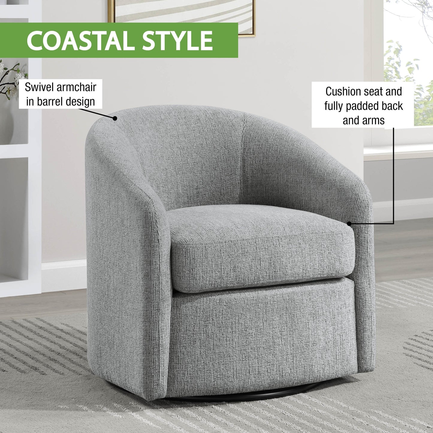 Bella Swivel Chair