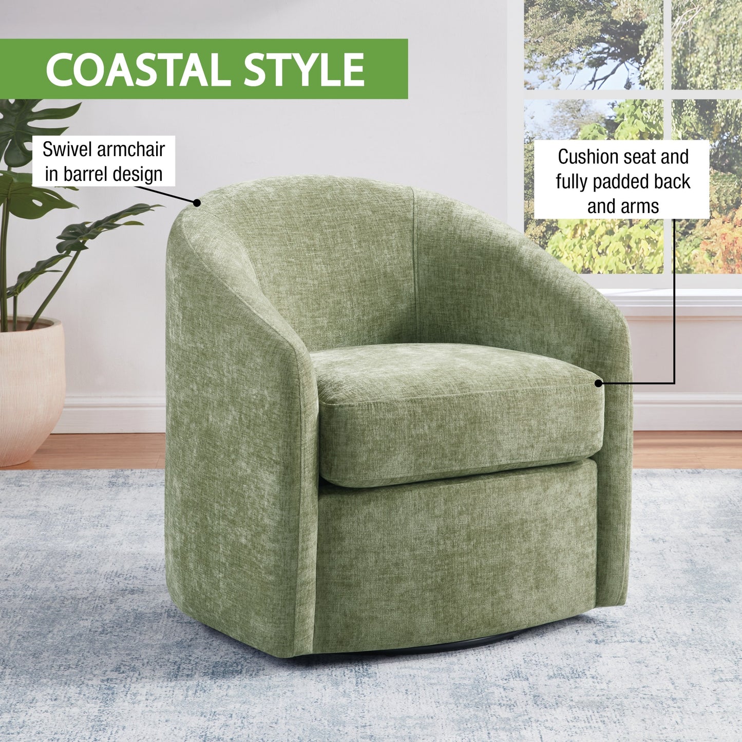 Bella Swivel Chair
