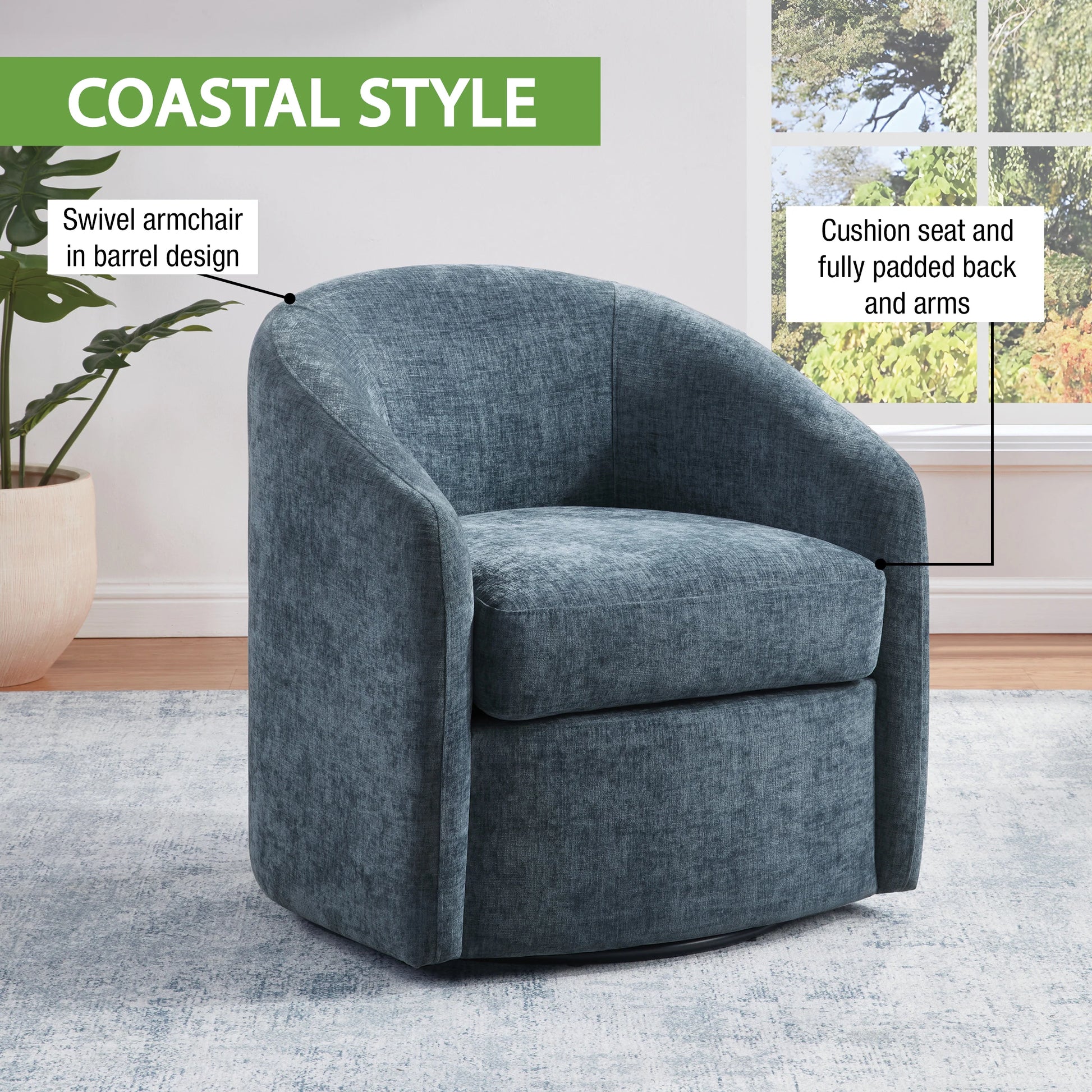 Bella Swivel Chair