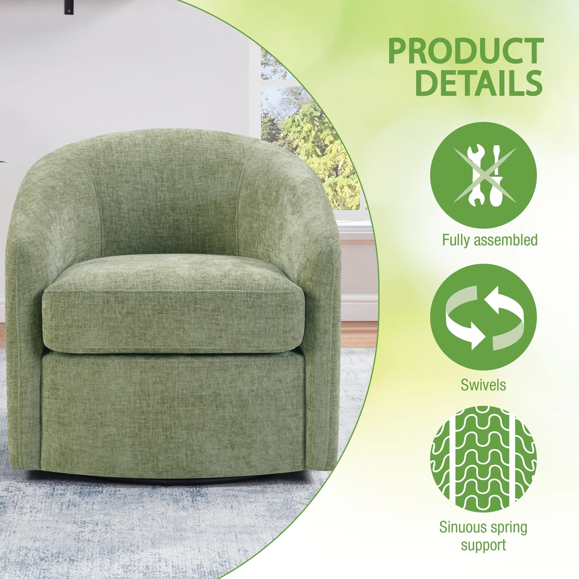 Bella Swivel Chair