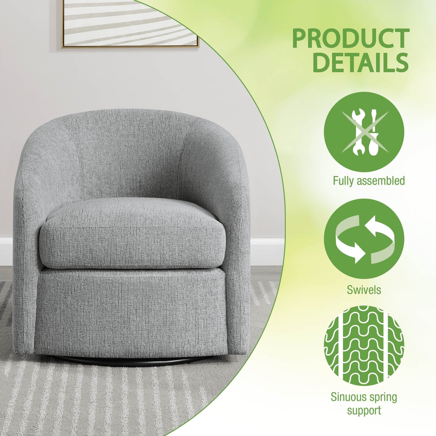 Bella Swivel Chair
