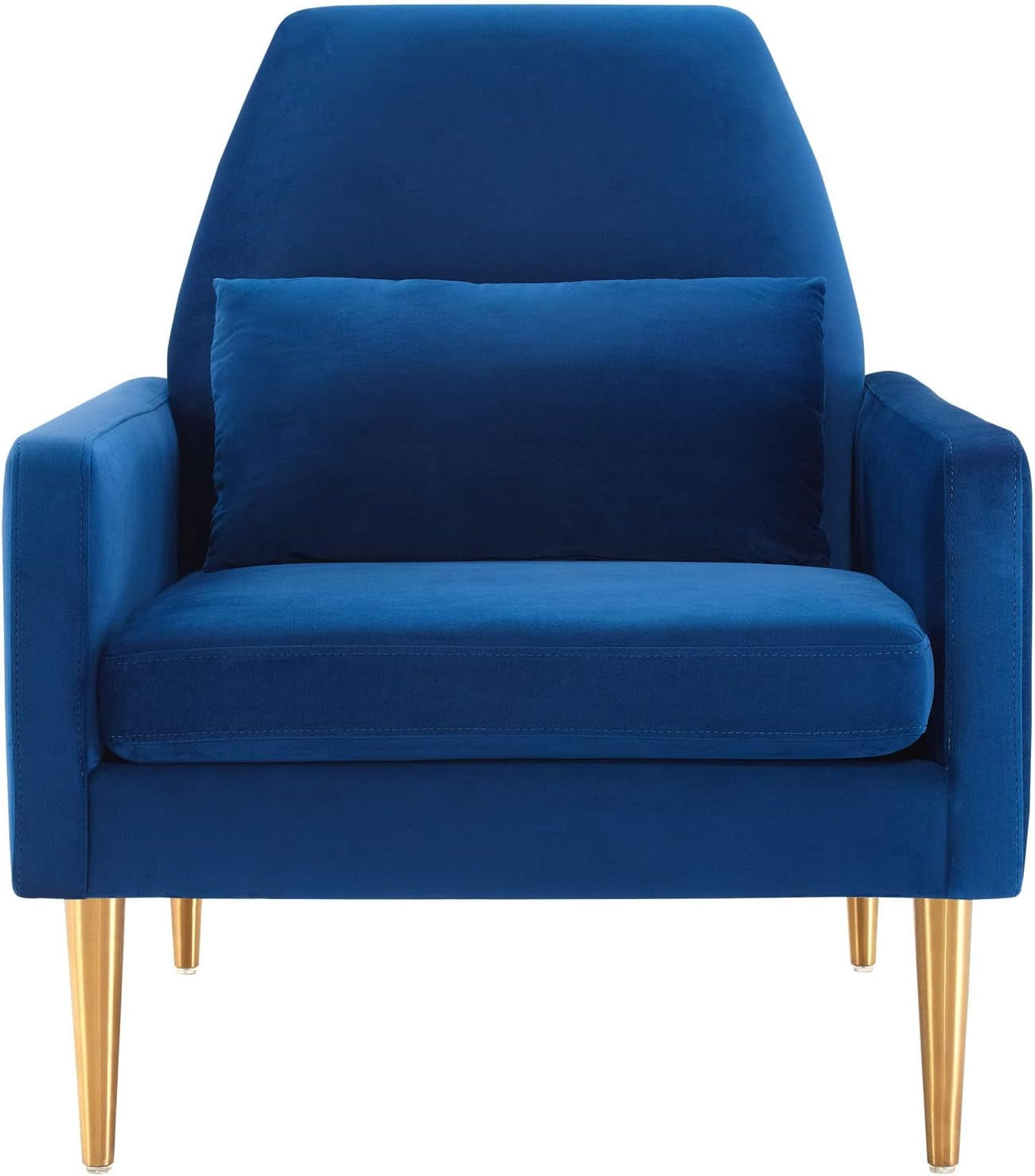 Performance Velvet Navy Armchair