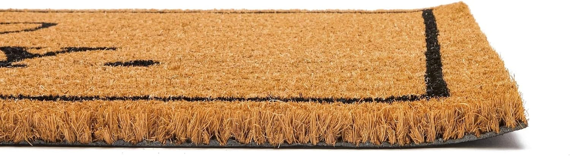 Go Away Doormat Funny Welcome Mat - 17 X 30 In, Natural Coir - Outdoor Welcome Mat & Doormat Outdoor Entrance