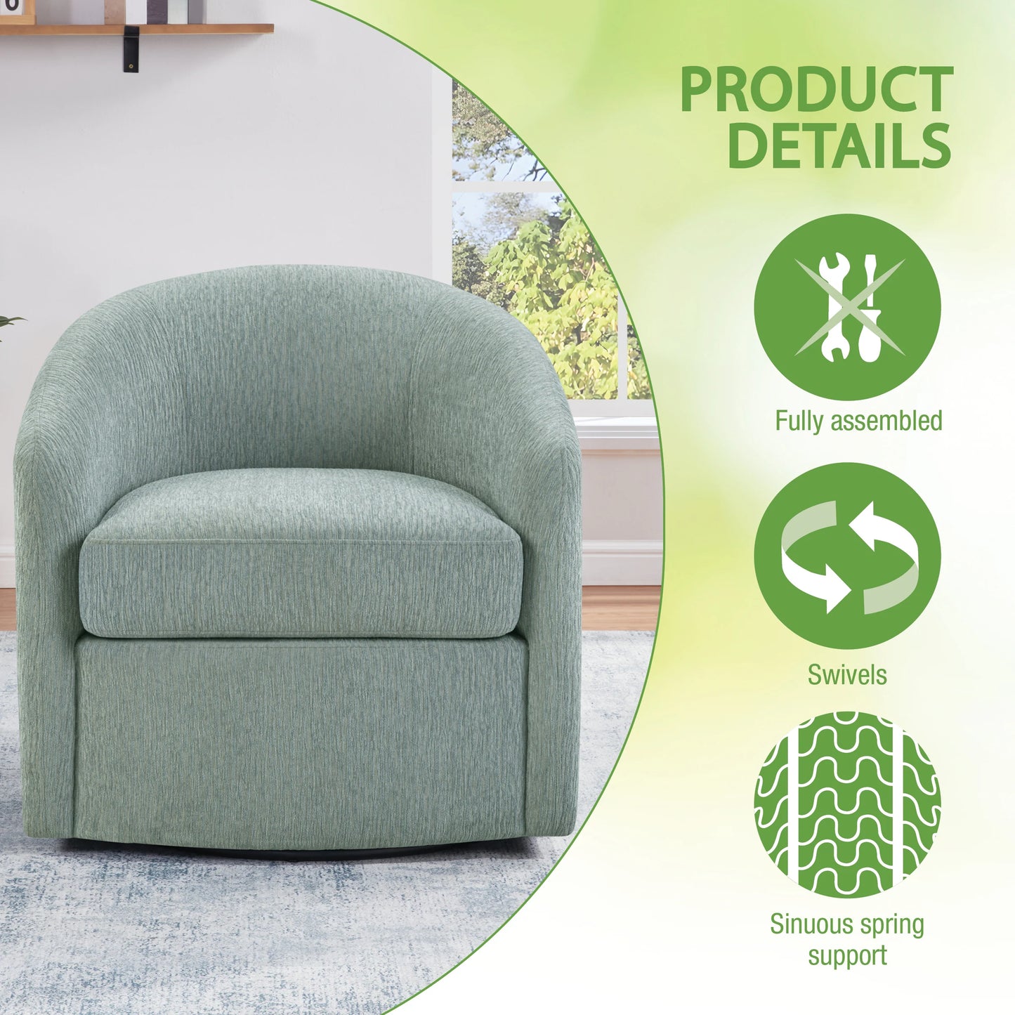 Bella Swivel Chair