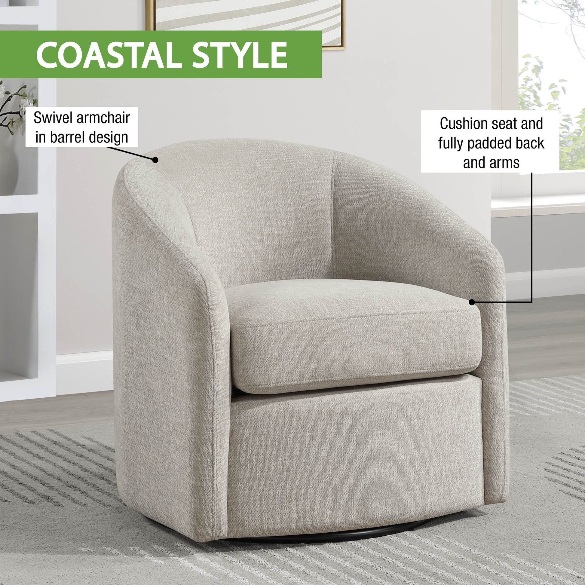 Bella Swivel Chair